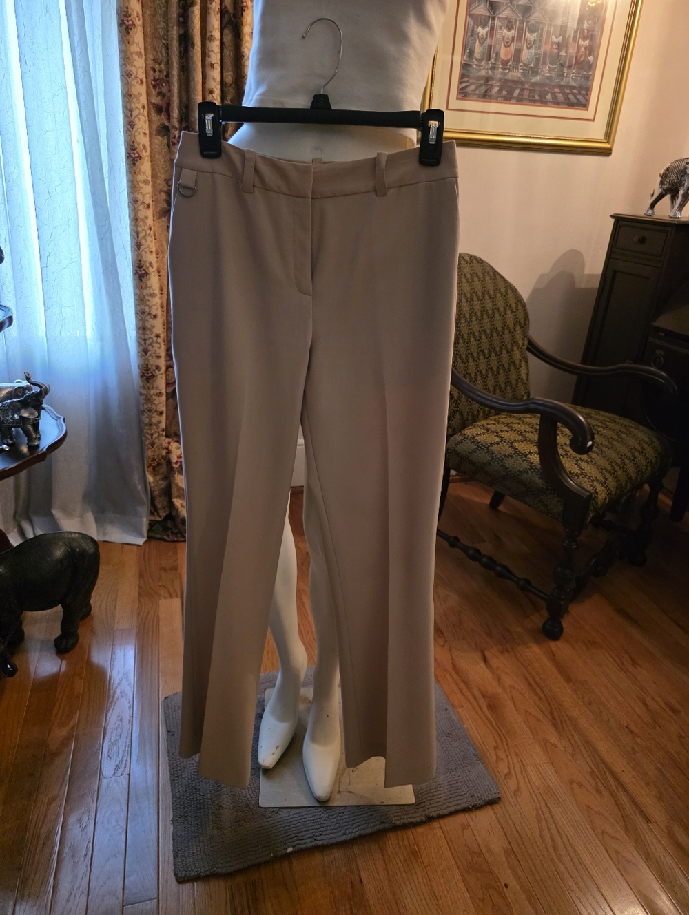 Jones Of NY Tailored Dress Pants in Tan